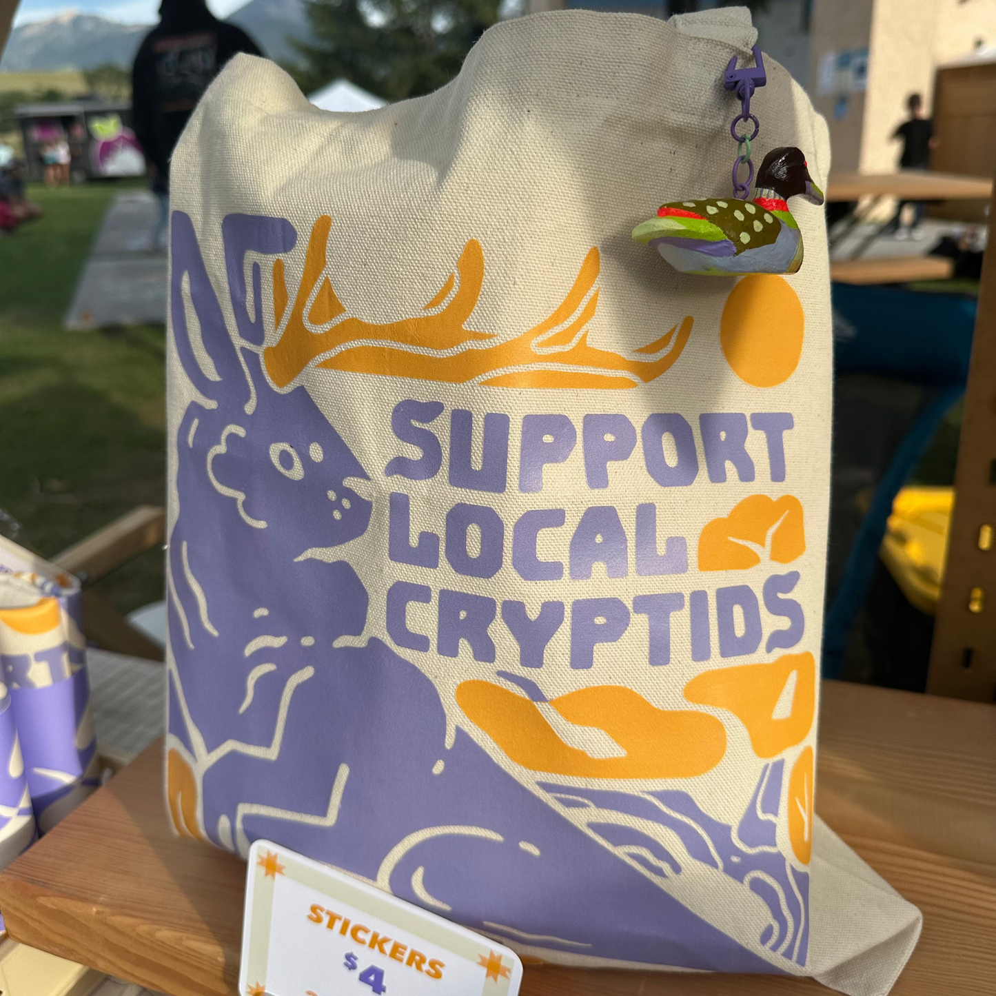 Tote Bag: Cryptid Eco Friendly