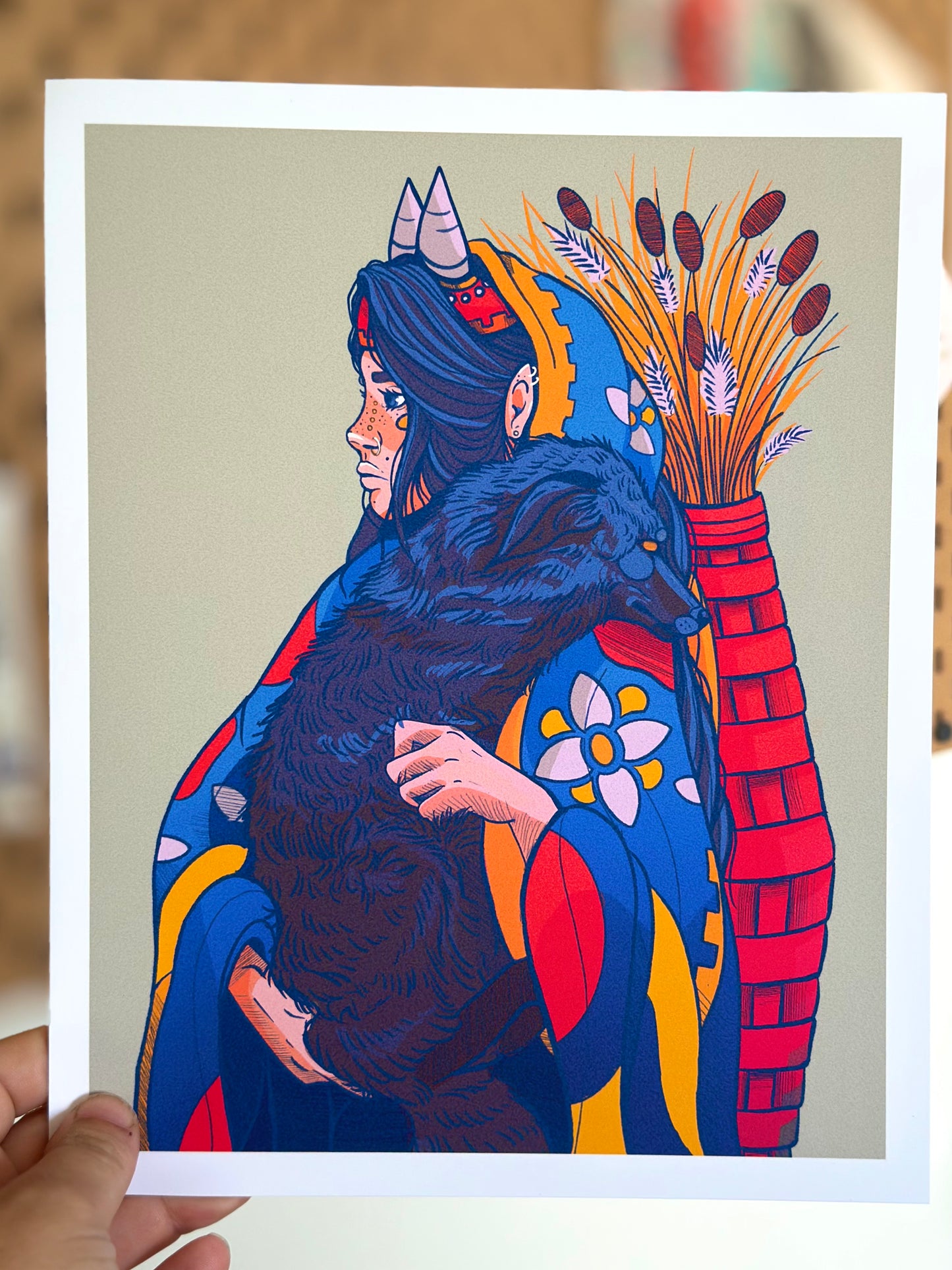 Working Companion Print