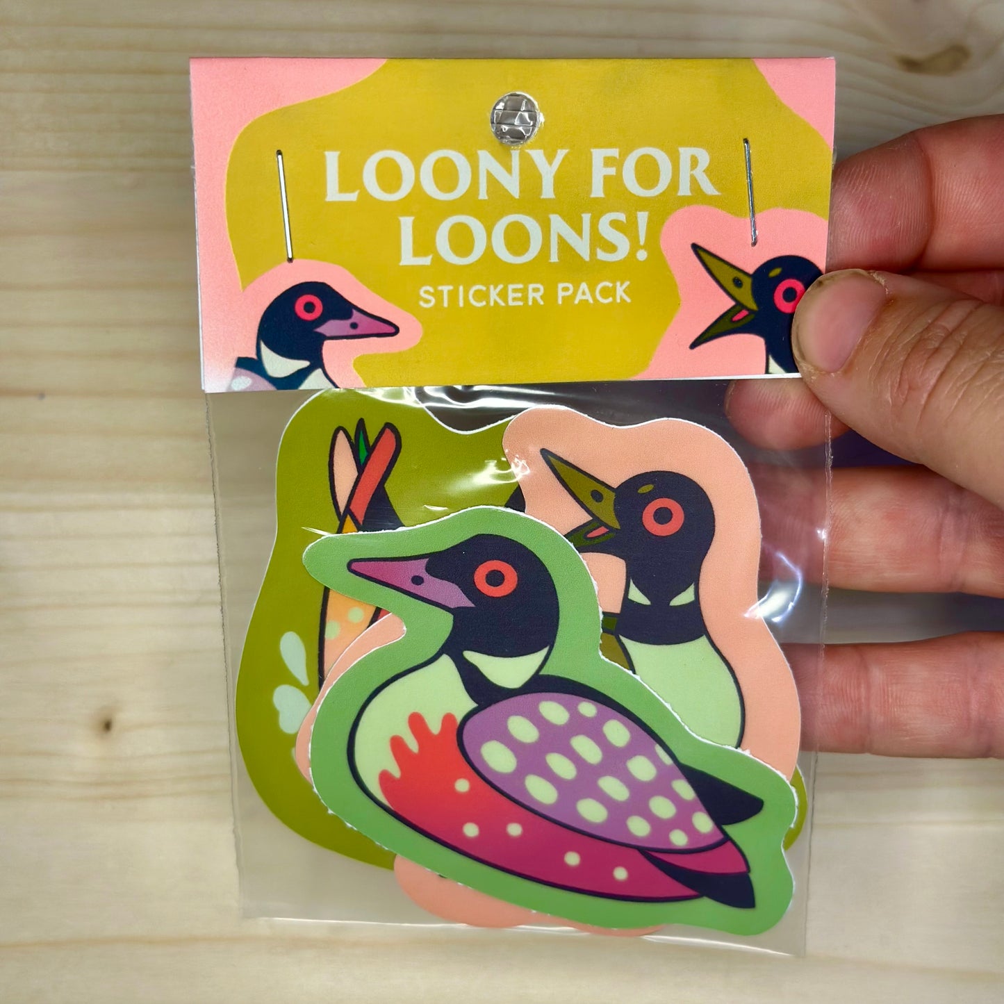 Loony for Loons Sticker Pack