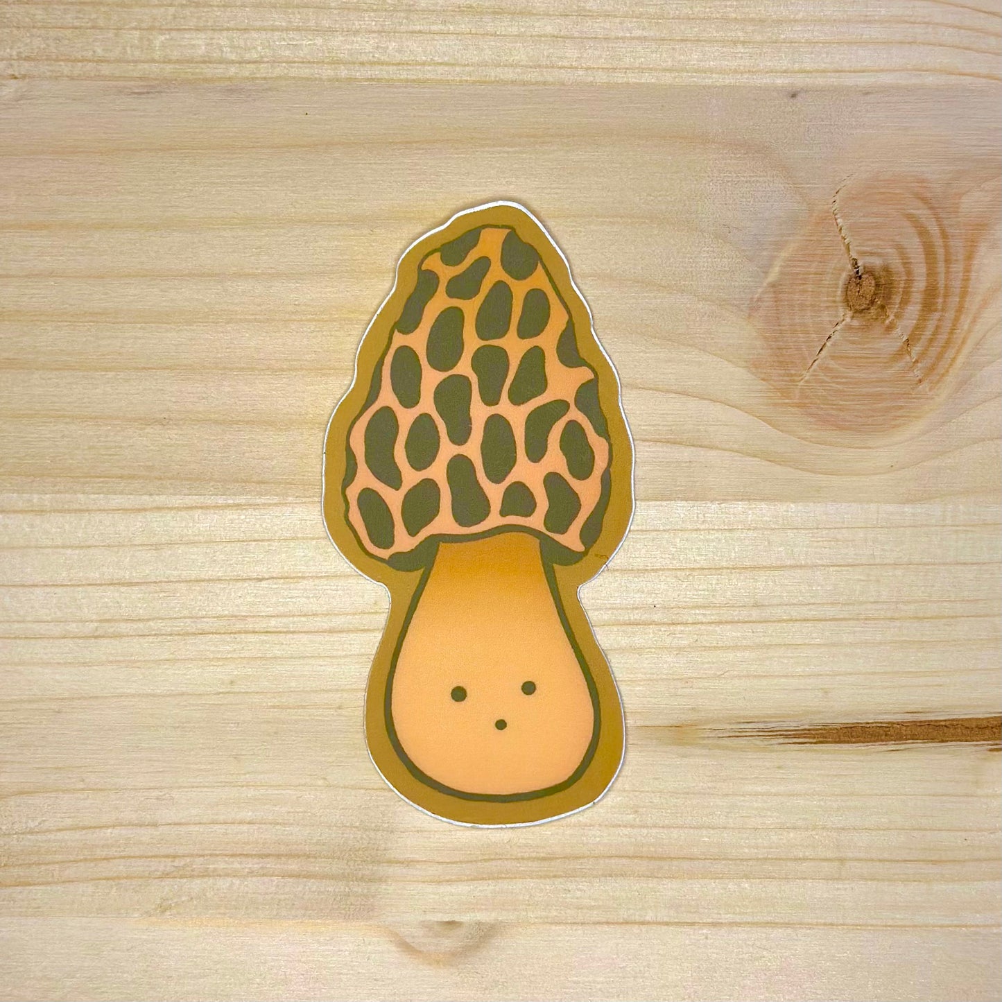 Morel Sticker