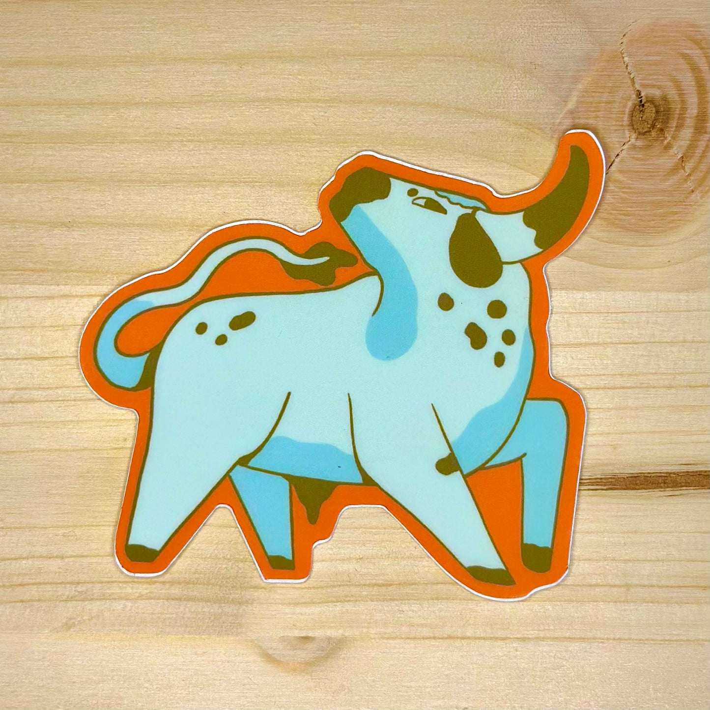 Sassy Bull Sticker