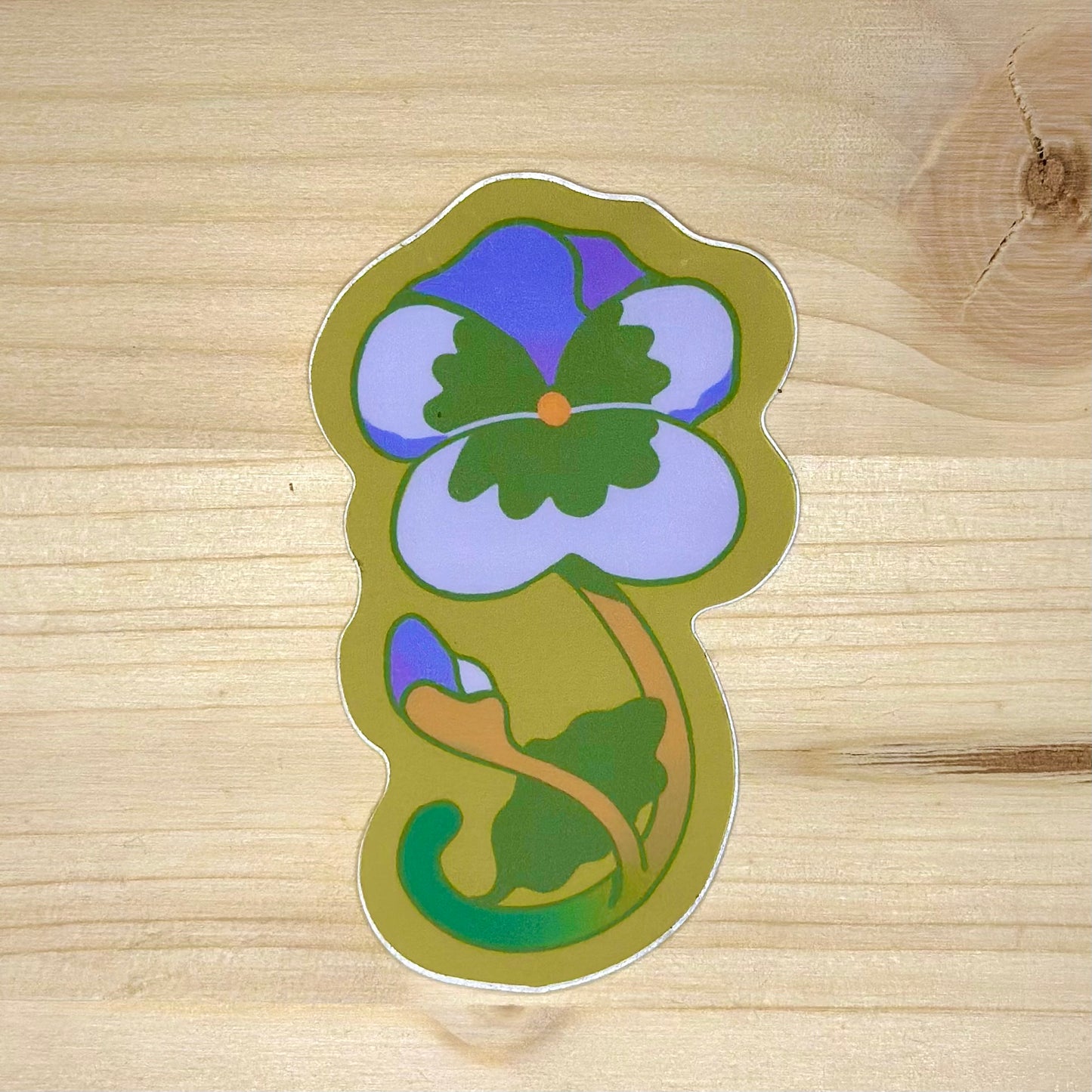 Pansy Sticker