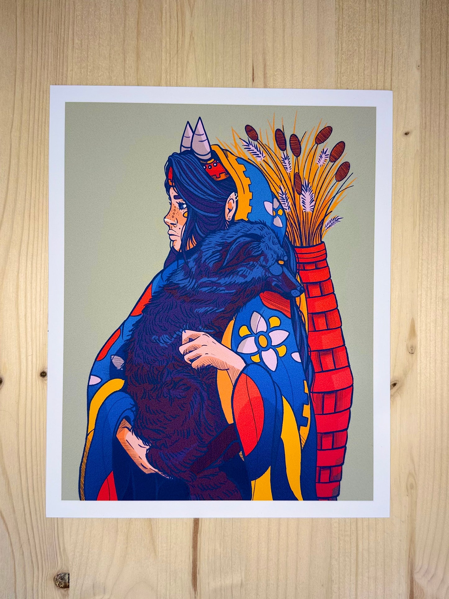 Working Companion Print