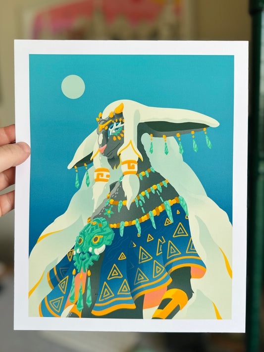 Ancient King Print