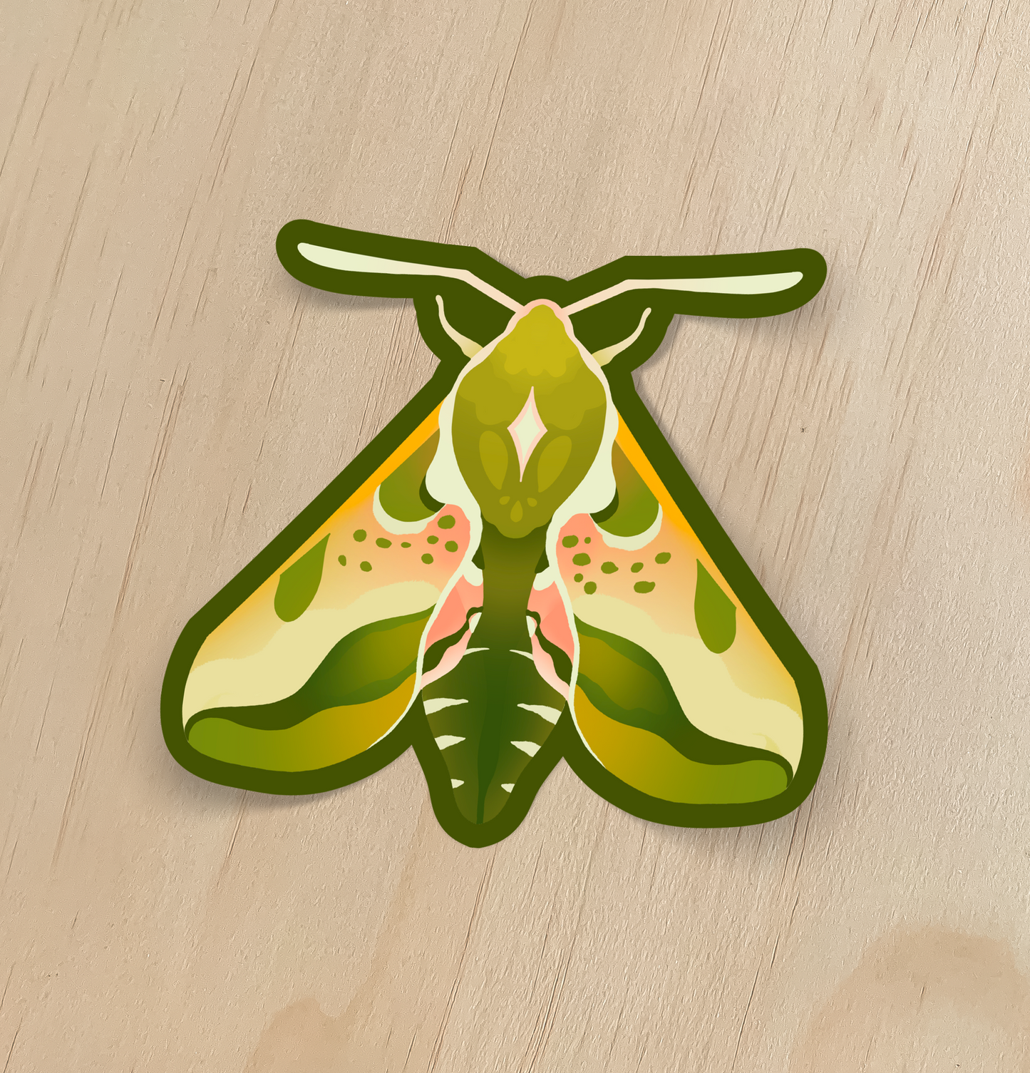 Hawkmoth Sticker