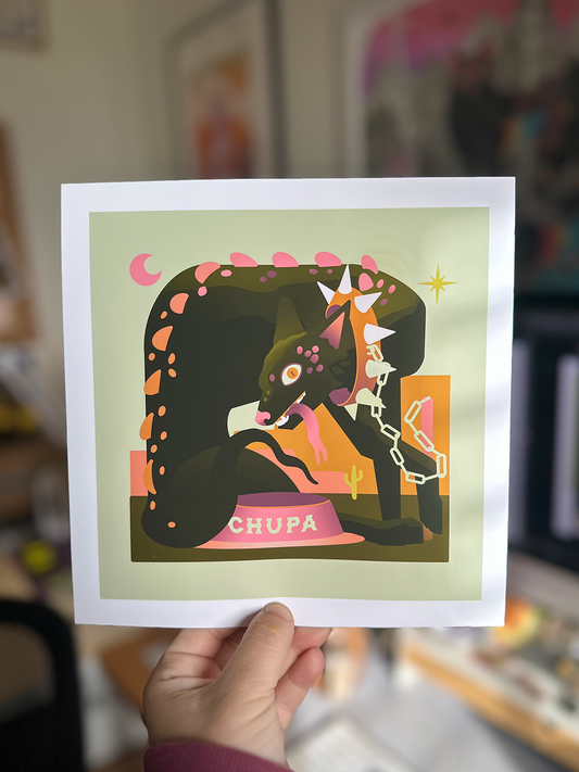 Chupacabra "Chupa" Print