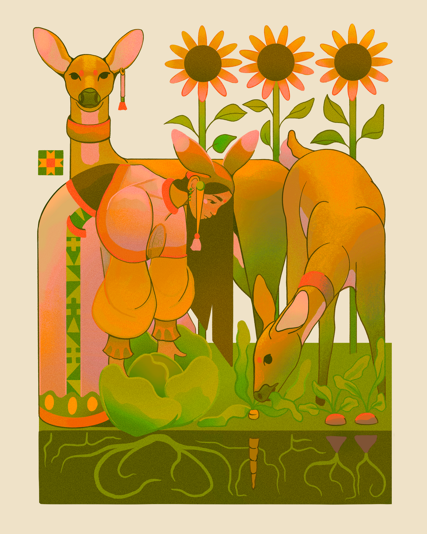 Garden Chores Print