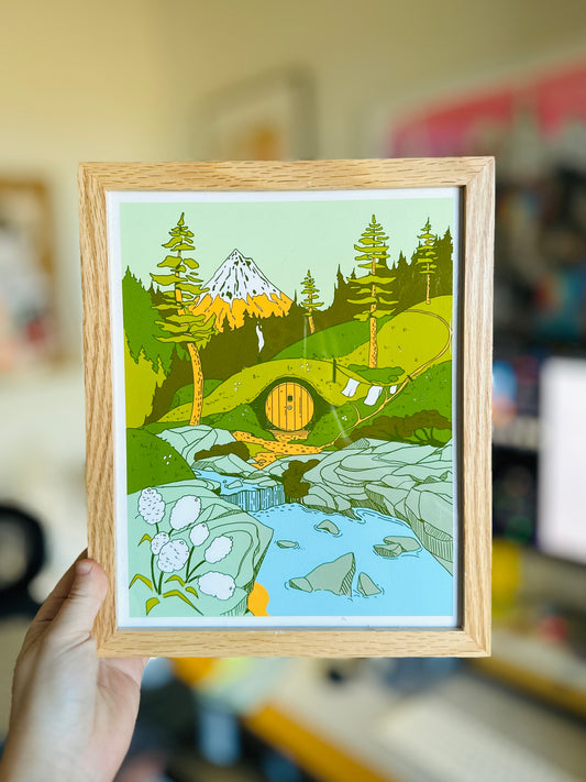 Mountain Hobbit Home Print