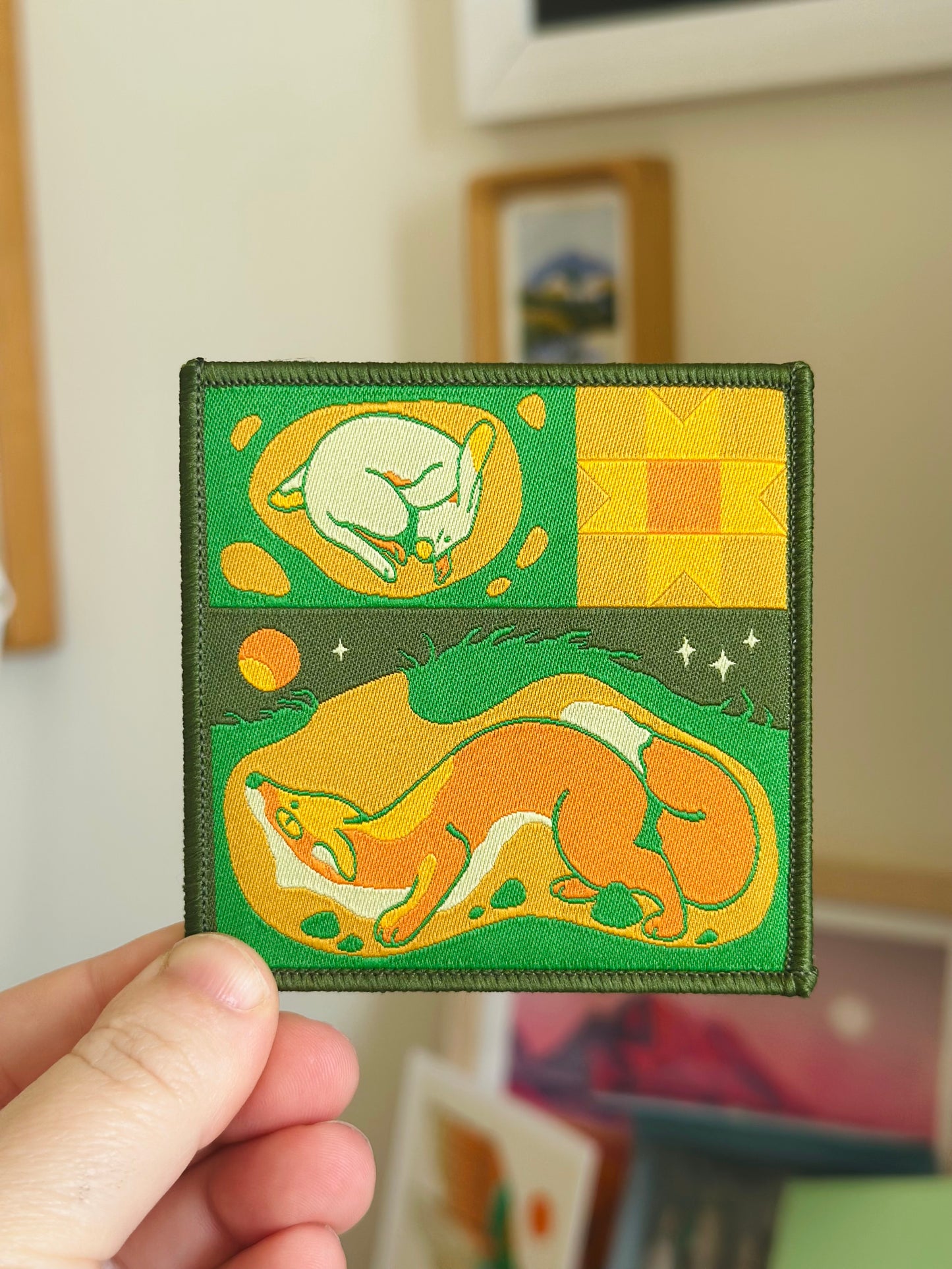 Starry Night Prowl Iron on Patch