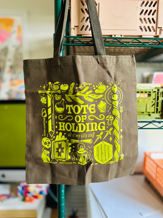 Tote Bag: Tote of Holding