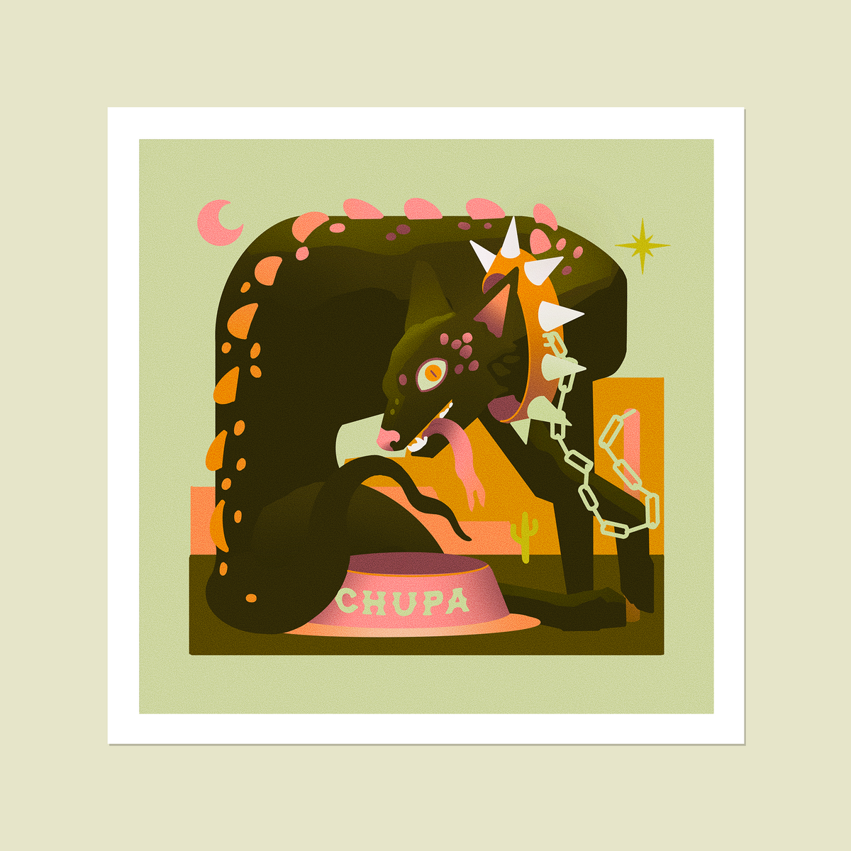Chupacabra "Chupa" Print