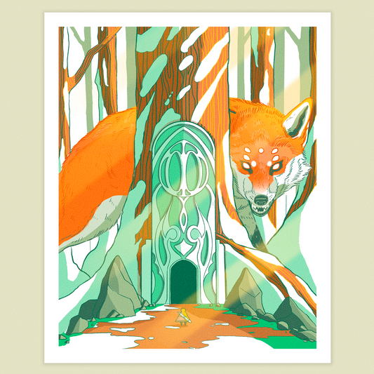Temple Guardian Print