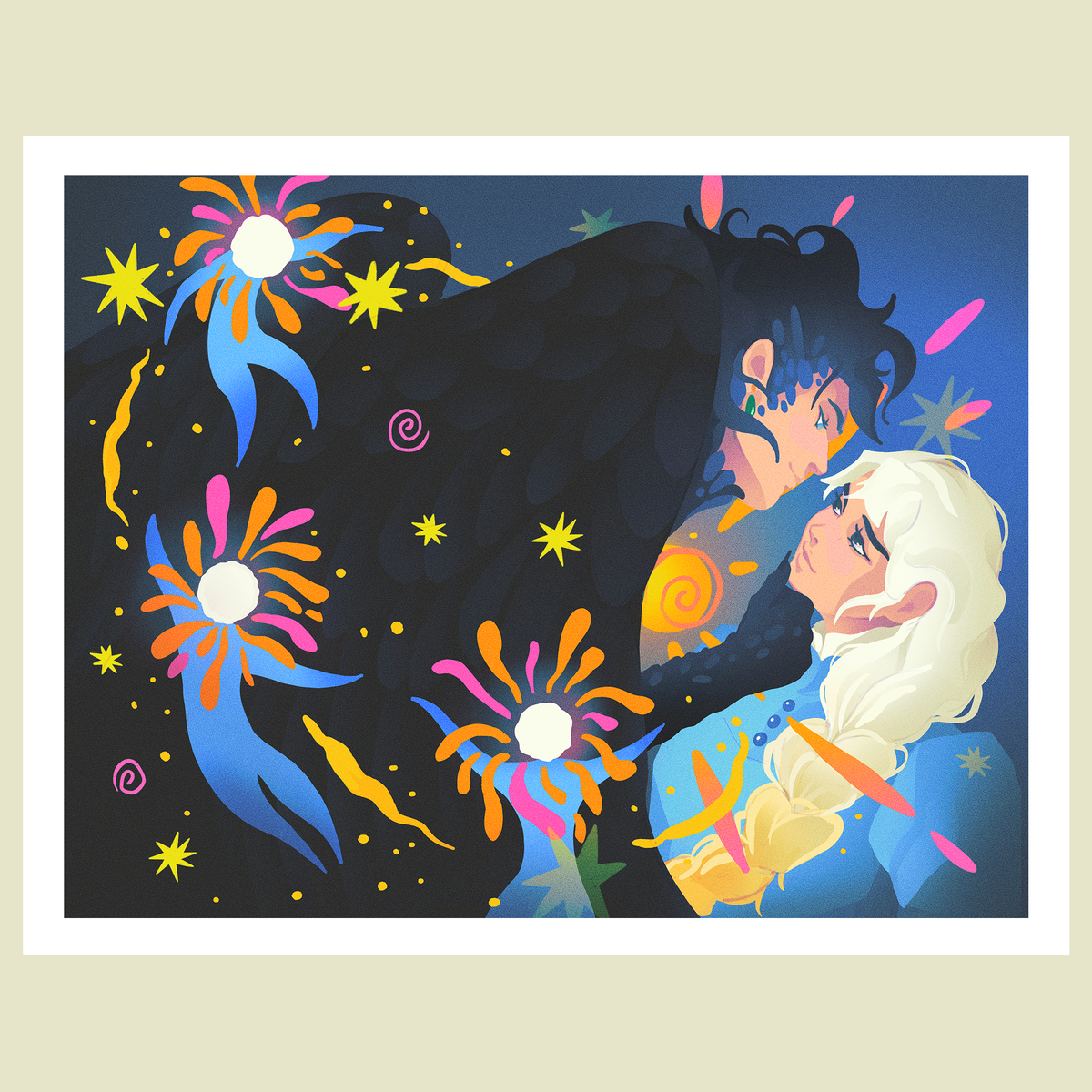 Howl & Sophie Print