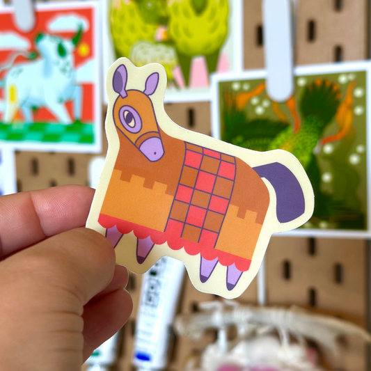 Renaissance Horse Sticker