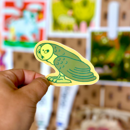 Owl Sticker