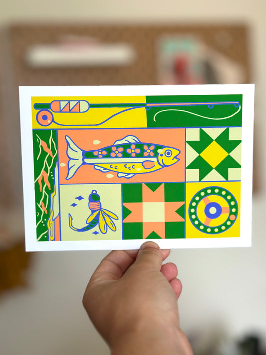 Fly Fishing Print