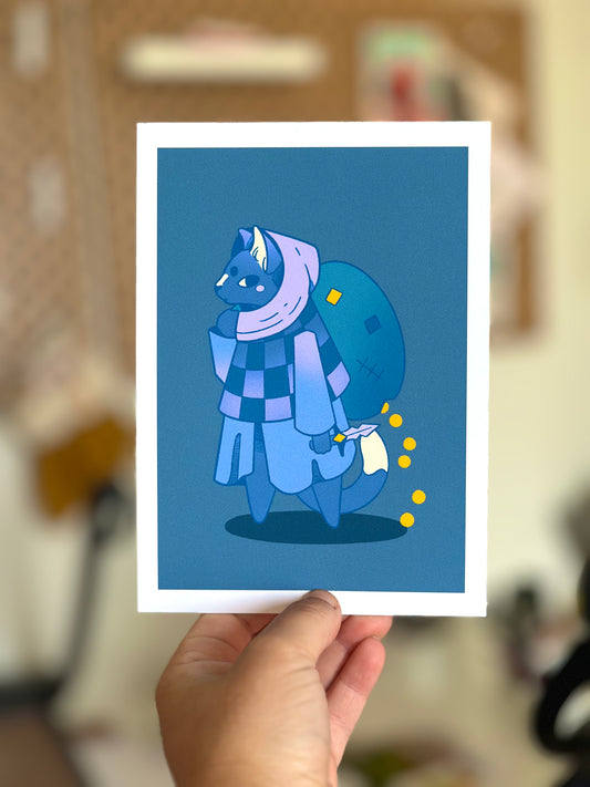 Cat Rogue Print