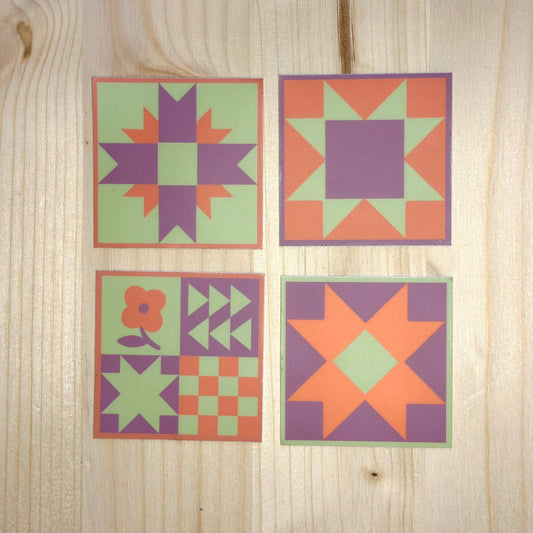 Quilt Square Sticker Pack