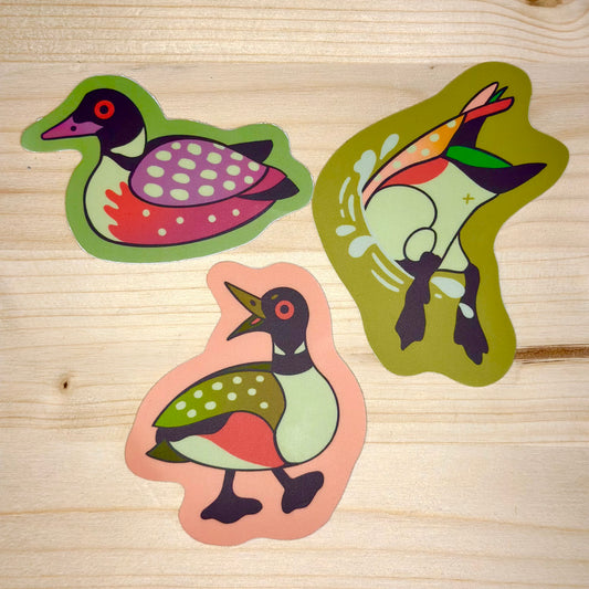 Loony for Loons Sticker Pack