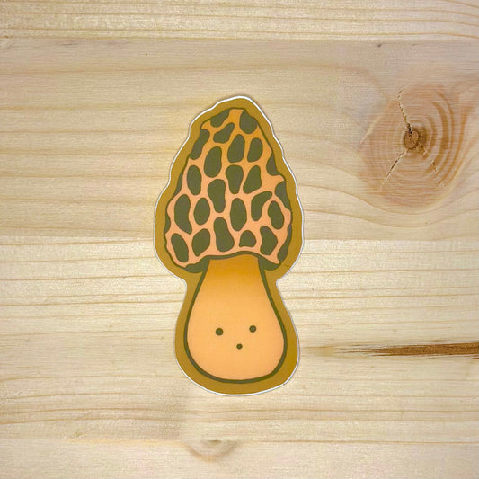 Morel Sticker