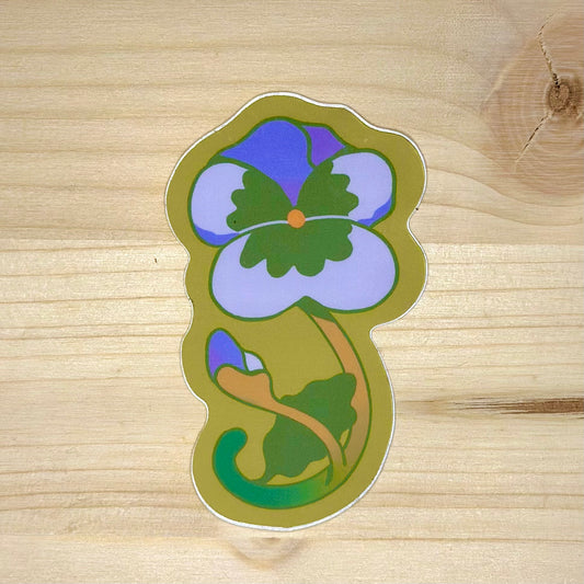 Pansy Sticker