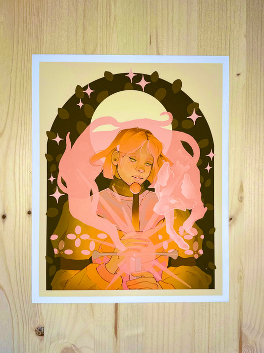 Fox Knight Print
