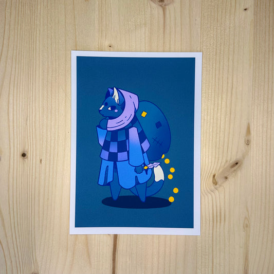 Cat Rogue Print