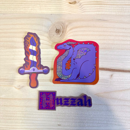 Dragonslayer Sticker Pack