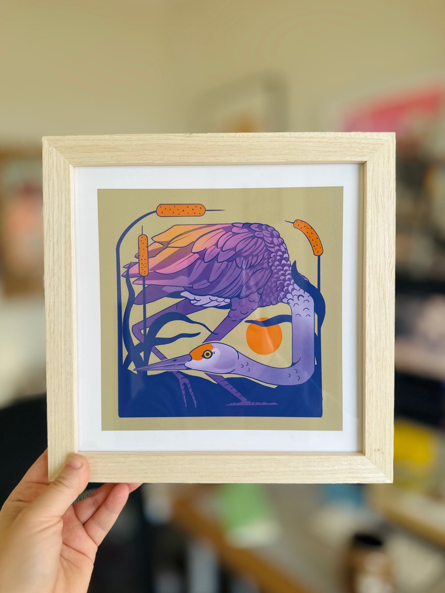 Sandhill Crane Print