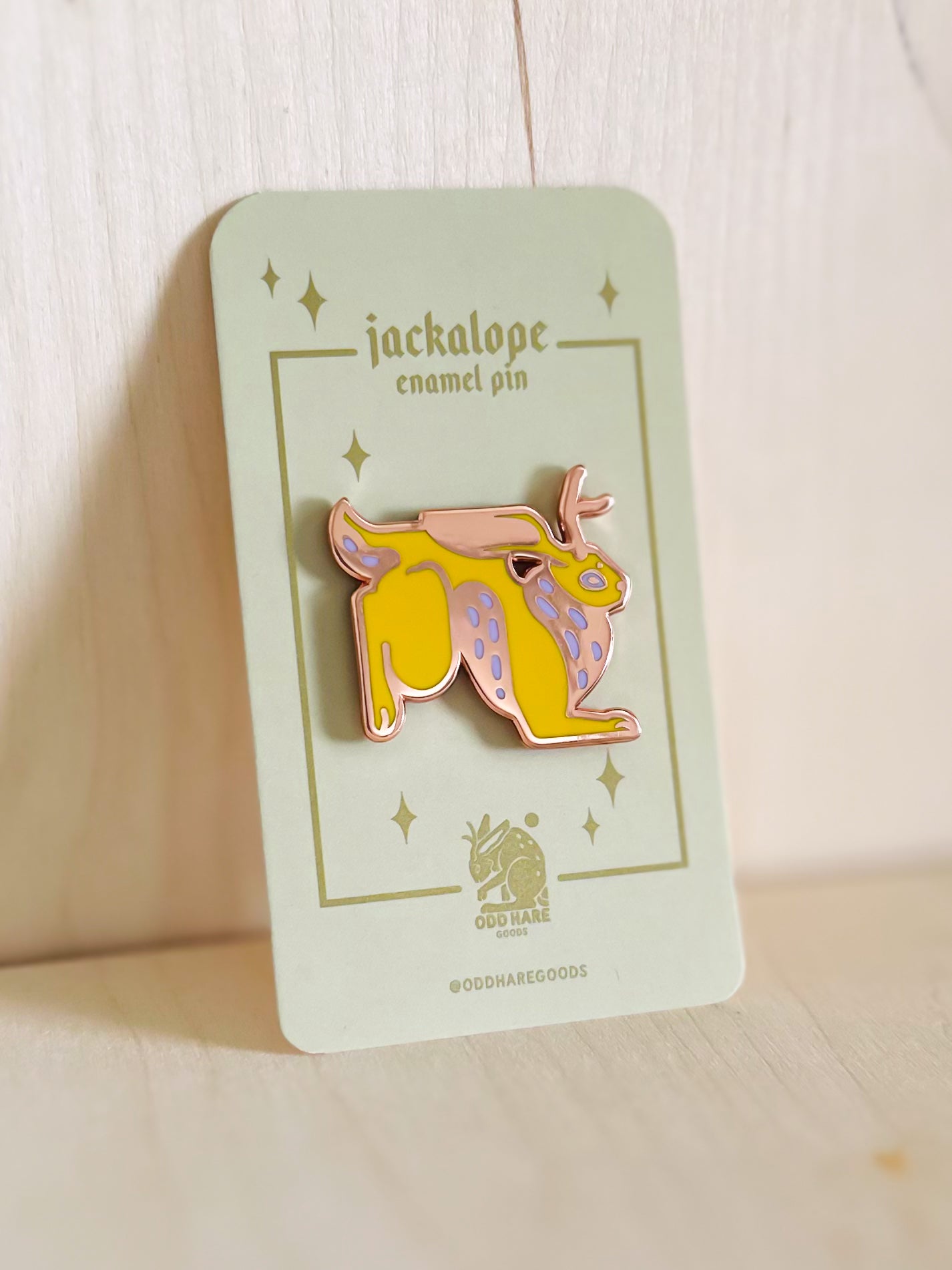 Jackalope Hard Enamel Pin