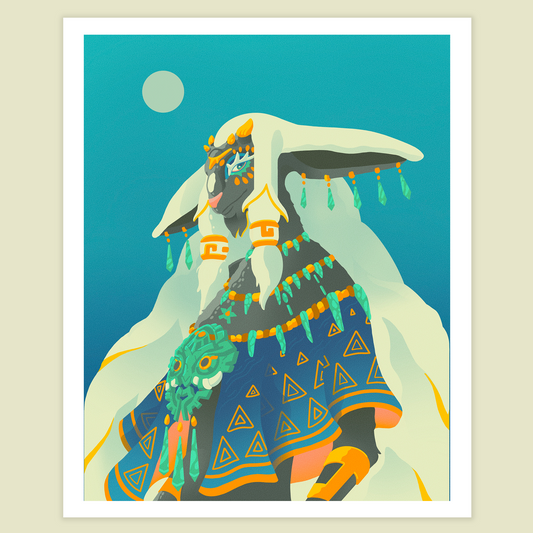 Ancient King Print