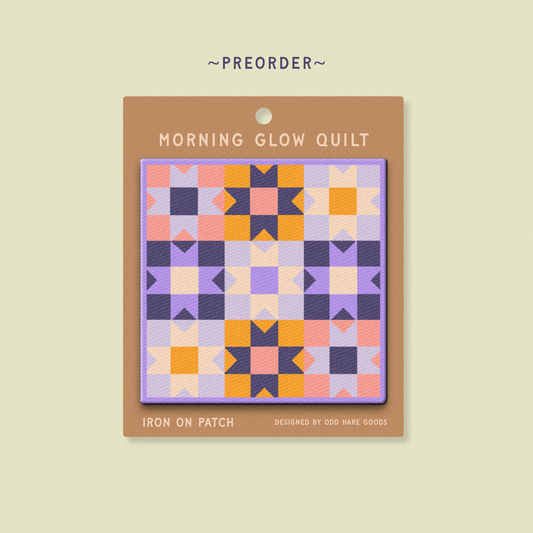 PREORDER: Morning Glow Iron On Patch