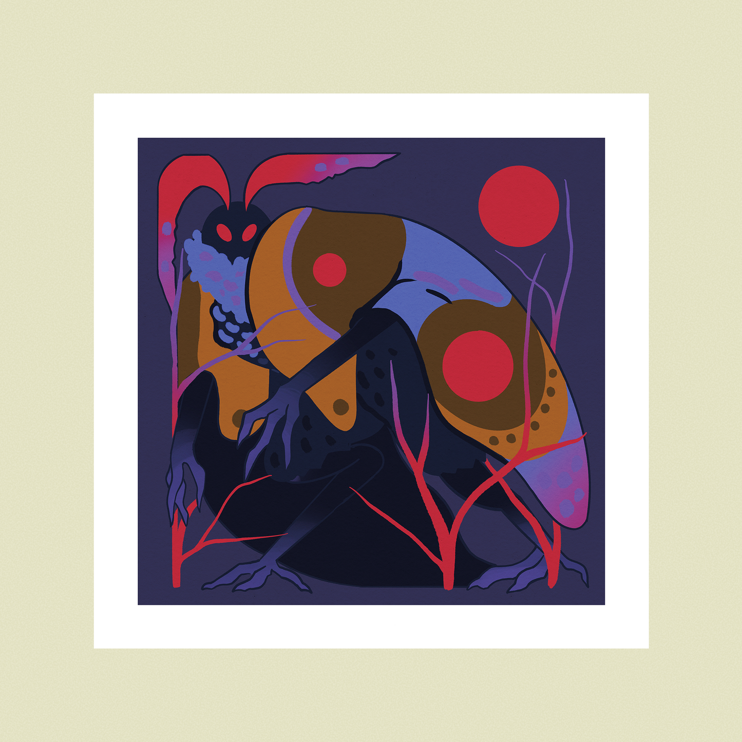 Mothman Print