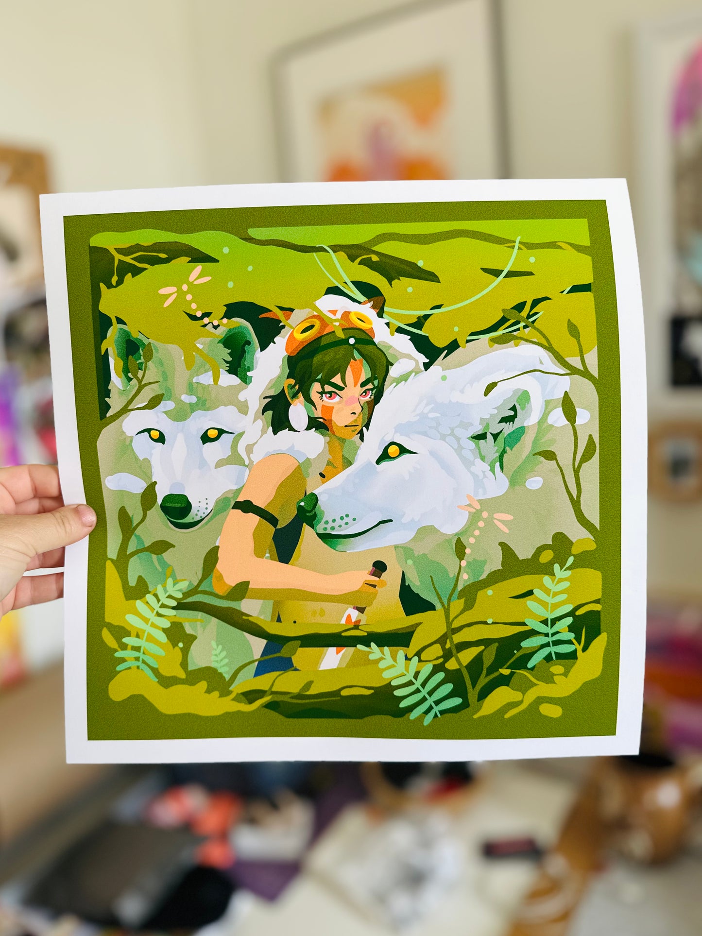 Wolf Princess Print