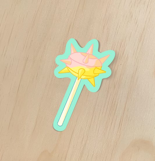 Candy Mace Sticker