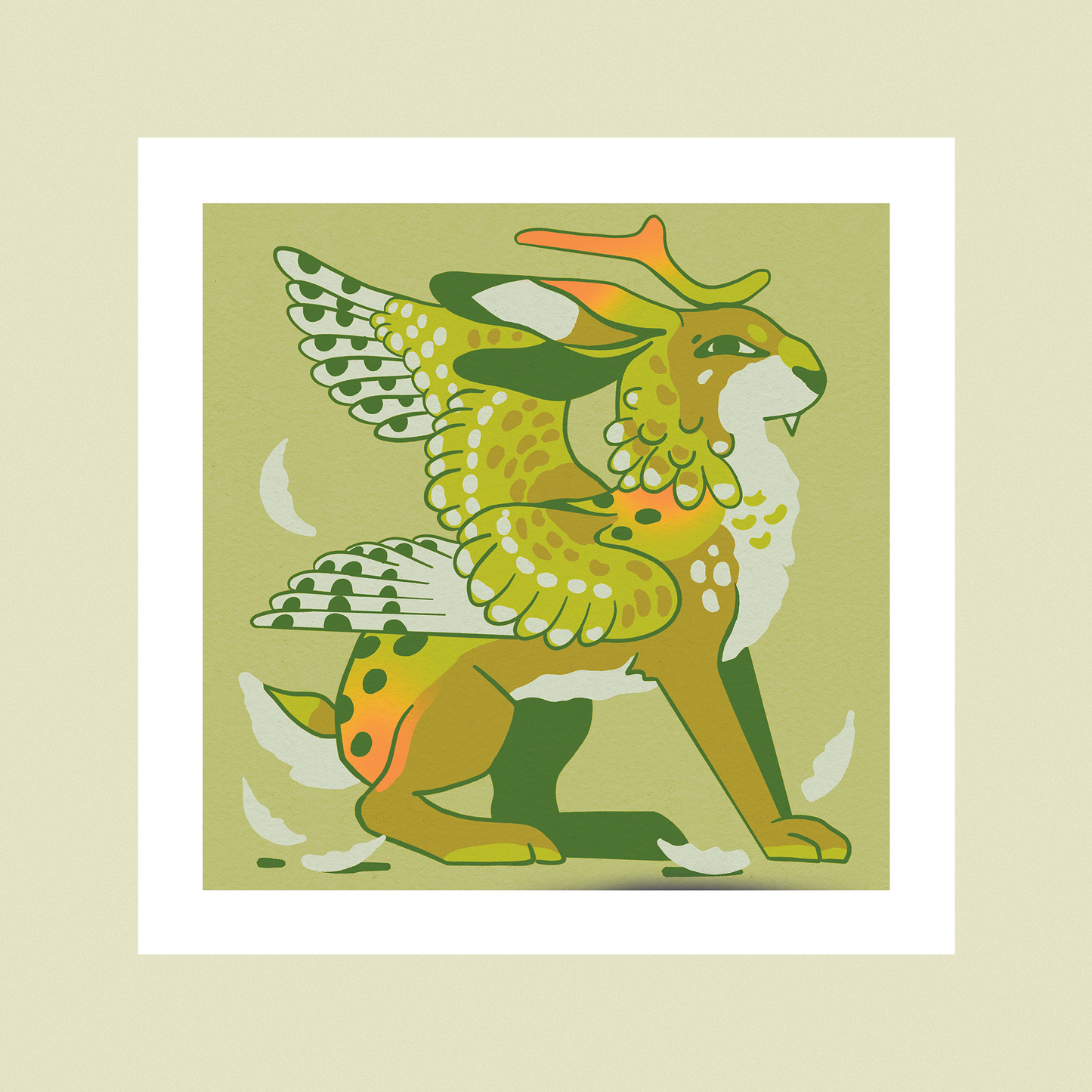 Wolpertinger Print