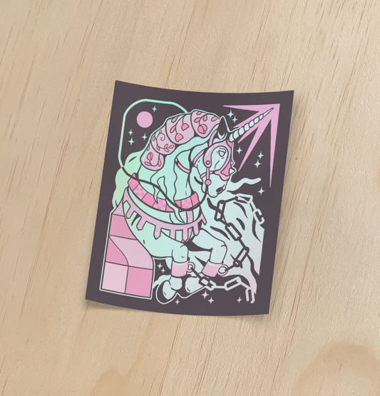 Break the Chains Holographic Sticker