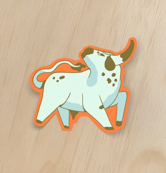 Sassy Bull Sticker