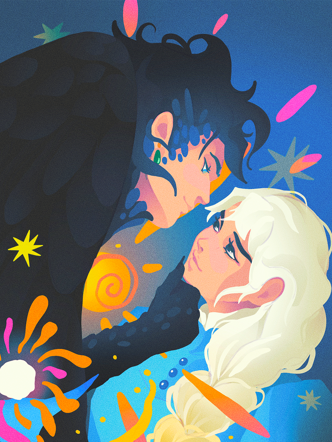 Howl & Sophie Print