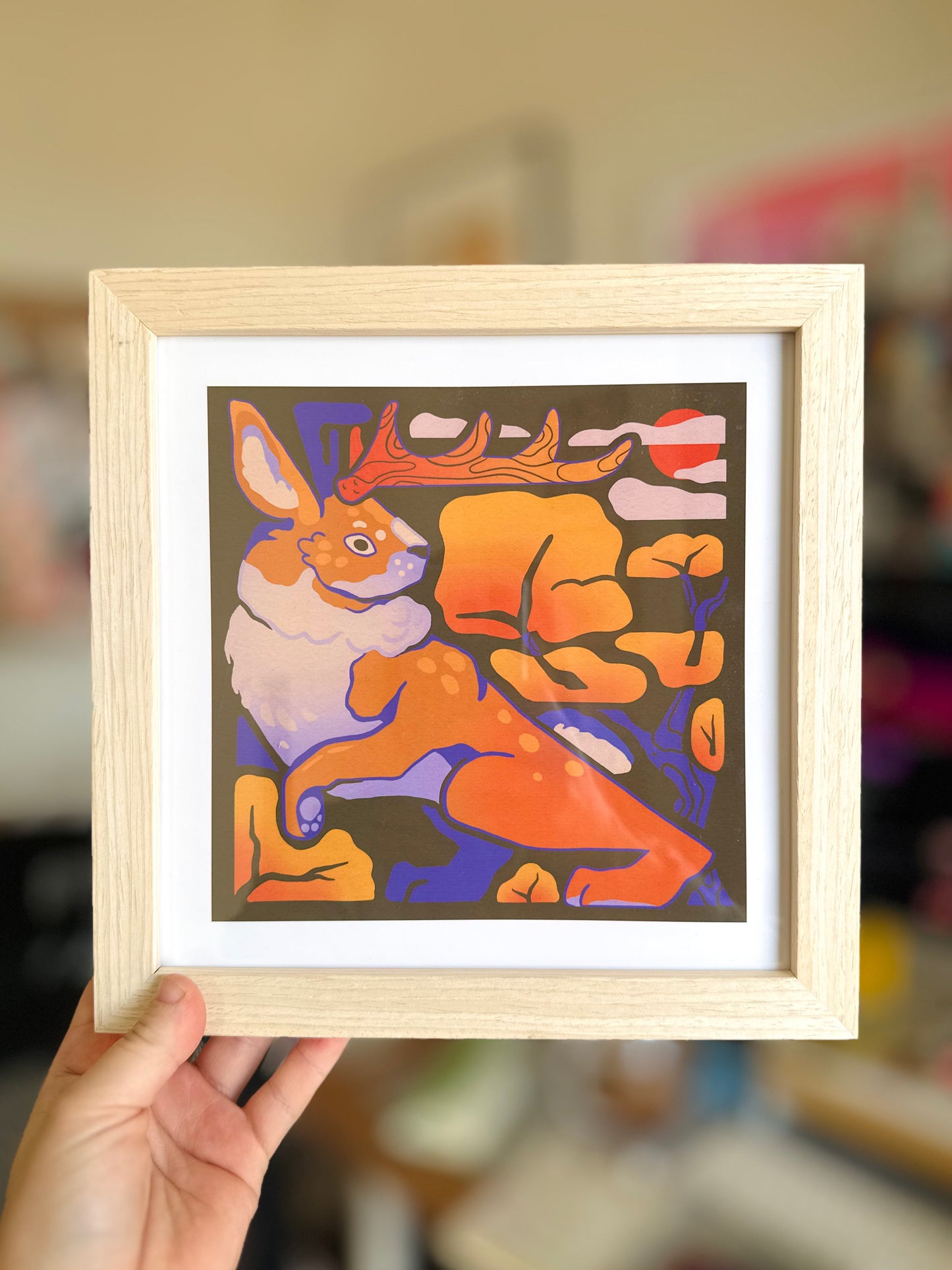 Jackalope Print