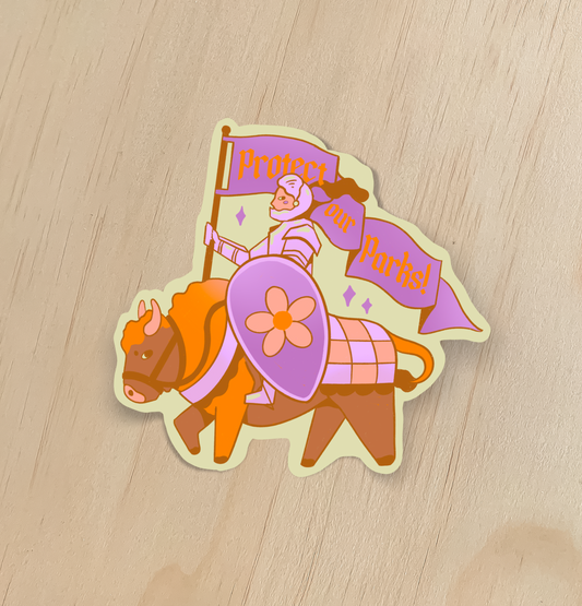 Protect our Parks Sticker