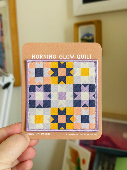 Morning Glow Iron On Patch