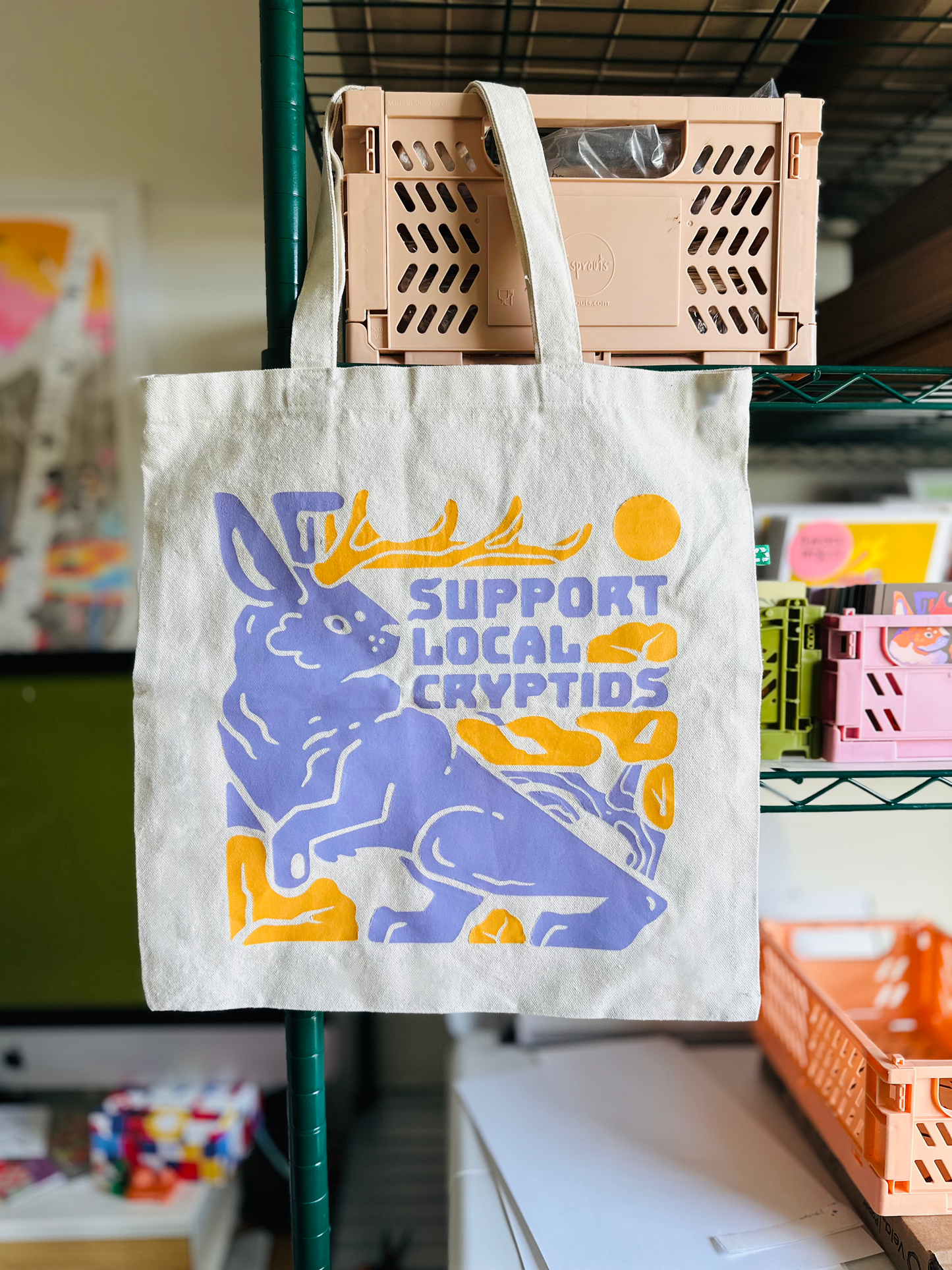 Tote Bag: Cryptid Eco Friendly