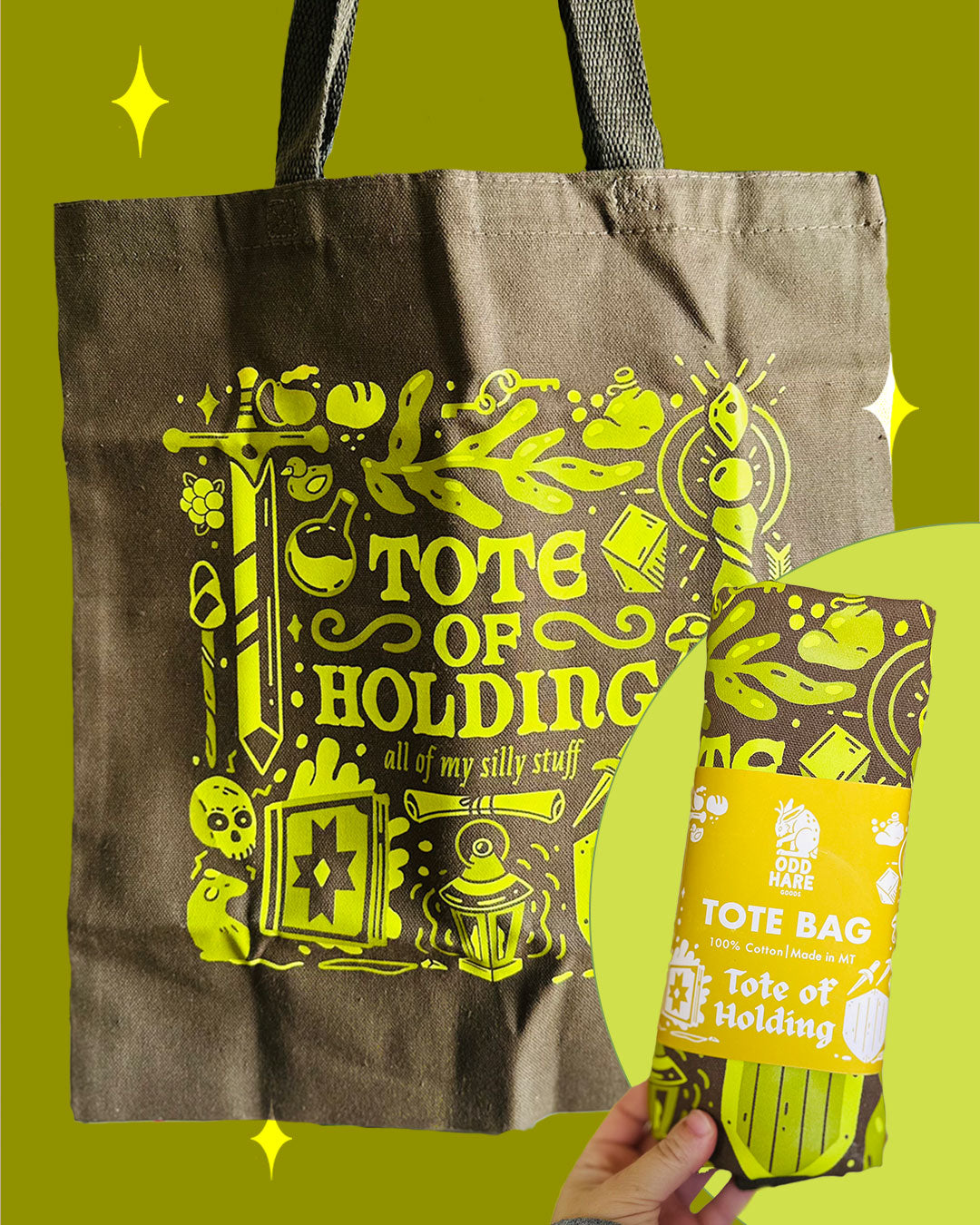Tote Bag: Tote of Holding
